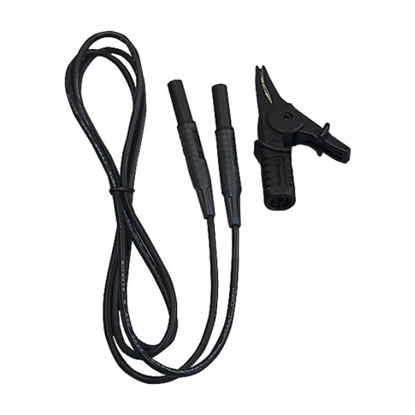 Test lead with alligator clip image 1