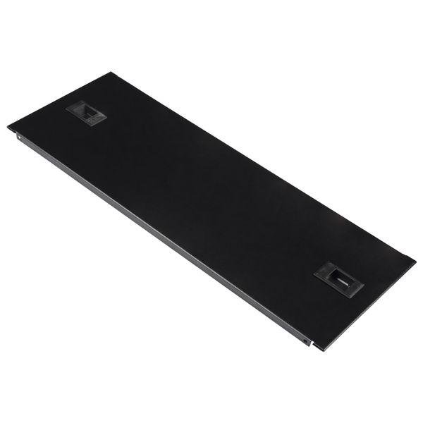 19" Blank panel, Snap-In, 19", 4U, RAL9005 image 1