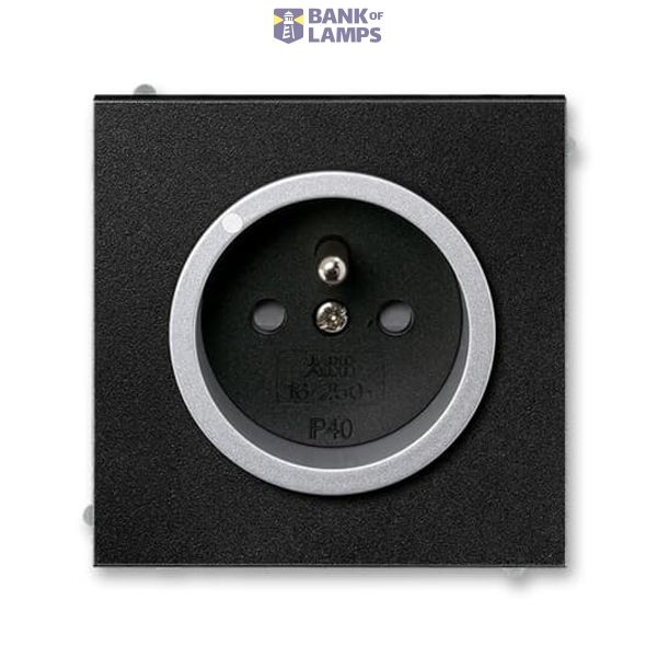 5599M-A02457 74 Socket outlet with earthing pin, with surge protection ; 5599M-A02457 74 image 1