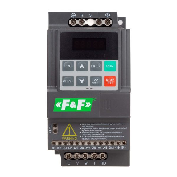 Three-phase inverter Uwe=3x400V AC, Iwe=14.6A, Uwy=3x400V AC, Iwy=13A, Pmax=5.5kW; FA-3HS-055 image 2