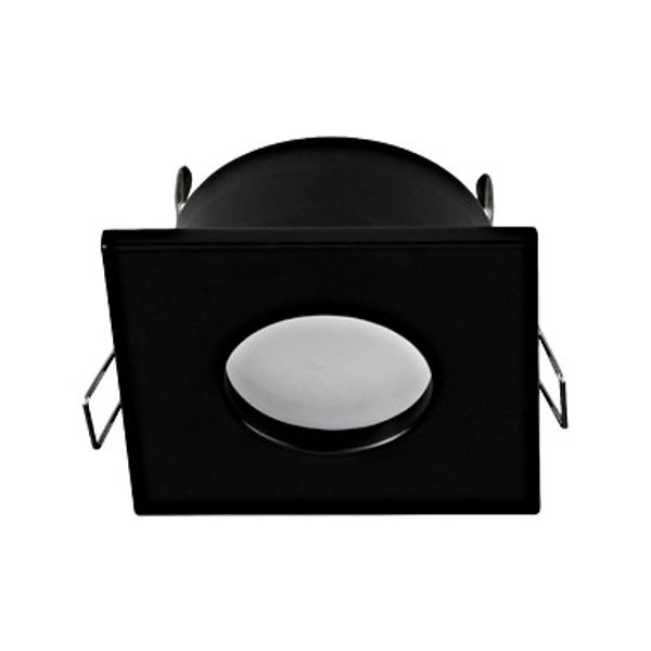 SPOT HOUSING 83X83 BLACK/SAT.'TEDO IP65 image 1