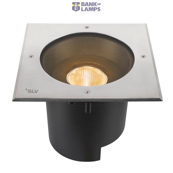 DASAR® XL, square cover 24° 3000K incl. DALI driver in stainless steel image 5