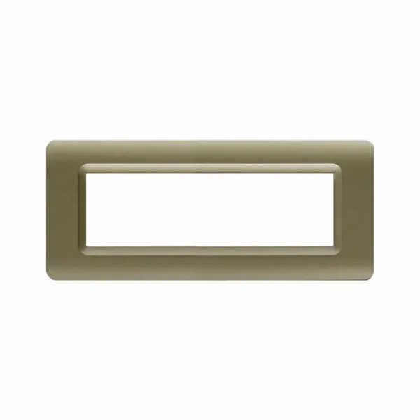 44 MOLDED FR.PLATE MATT CHAMP.   7M image 1