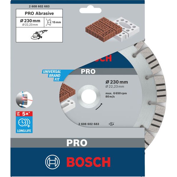 Diamond cutting disc Best for Abrasive 150 x 22,23 x 2,4 x 12 mm image 3