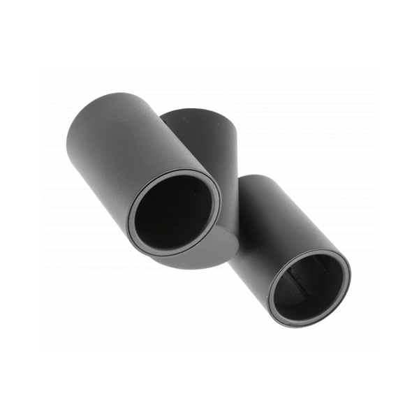 Ceiling luminaire LUPO, IP20, max. 50 W, 2*GU10, round, black image 1