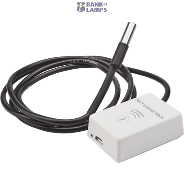 Temperature sensor -55° to 125° C with annual history and interactive chart , surface mounted, Wi-Fi, 5 V image 1