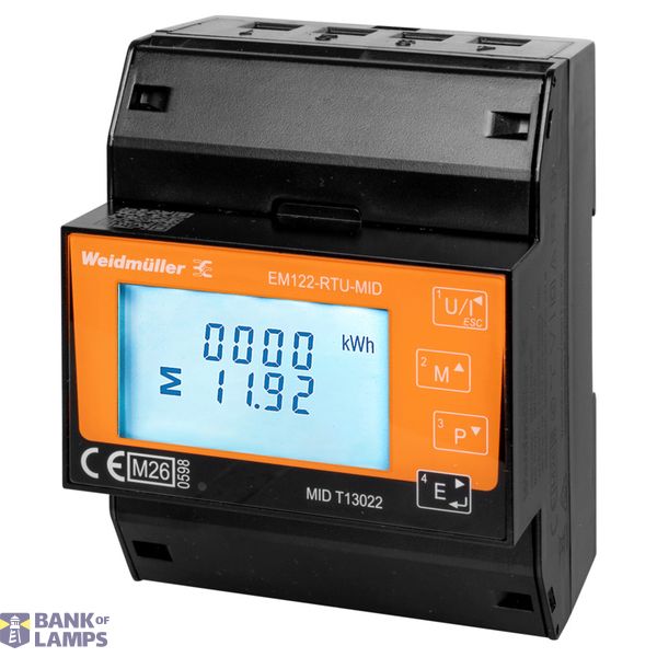 Measuring device electrical quantity, 400 V, Modbus RTU image 1
