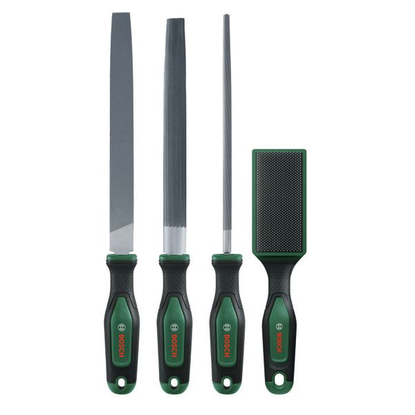 File Set 200 mm / 8" + brush Set 4-Piece image 3