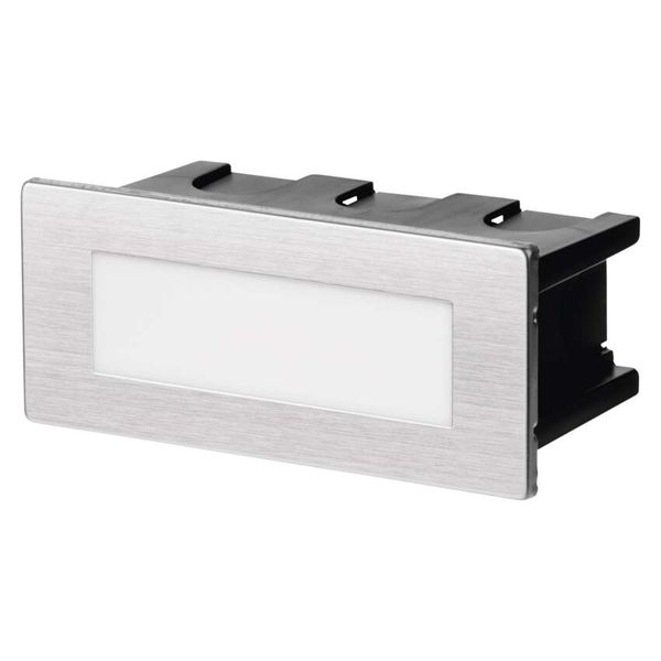 LED orientation light AMAL, built-in, 123×53 2W neutr. w. IP65 image 1