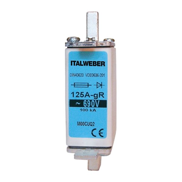 NH-00C ACR gR 40A 690V fuse image 1