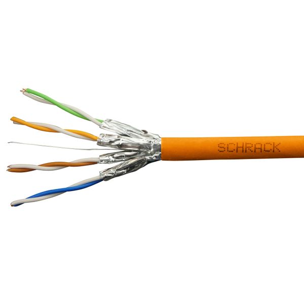 U/FTP Cable Cat.6a, 4x2xAWG23/1, 500Mhz, LS0H B2ca-s1a,d1,a1 (The price is shown without markup on metals. Request a quote for accurate information) image 1