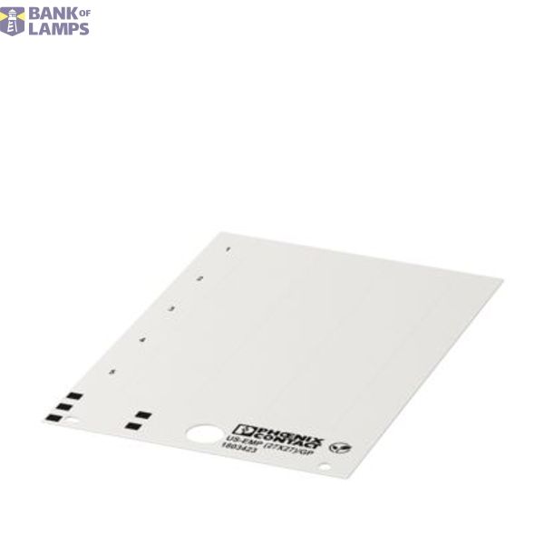 US-EMP (27X27)/GP - Plastic label image 1