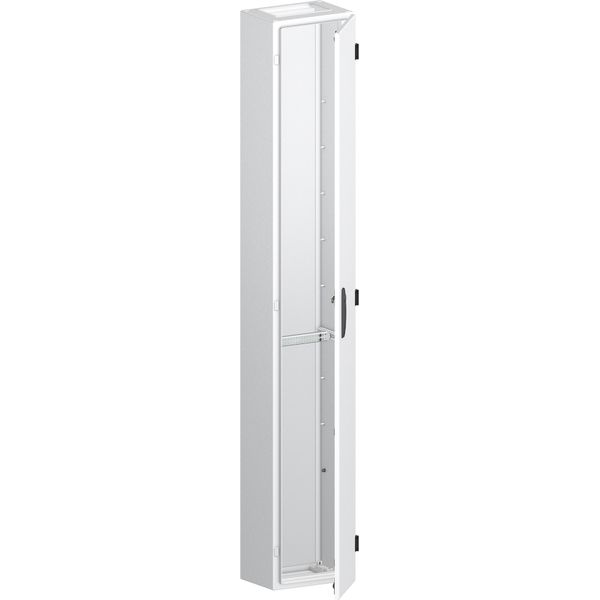 TH112G Floor-standing cabinet, Field Width: 1, Number of Rows: 12, 1850 mm x 300 mm x 225 mm, Grounded, IP44 image 1
