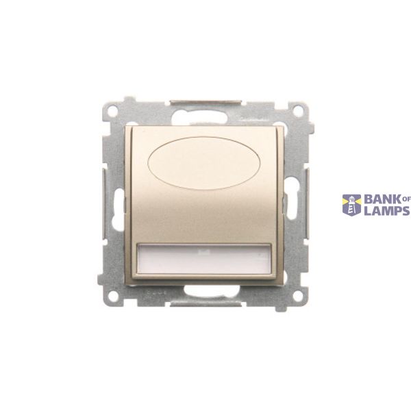 LED luminaire, 14V, Gold matt, metalic image 1