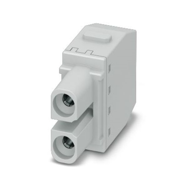 Power module, 690 V, 40 A, Number of poles: 2, PUSH IN with actuator, Female, Required plug-in slots: 1 image 1