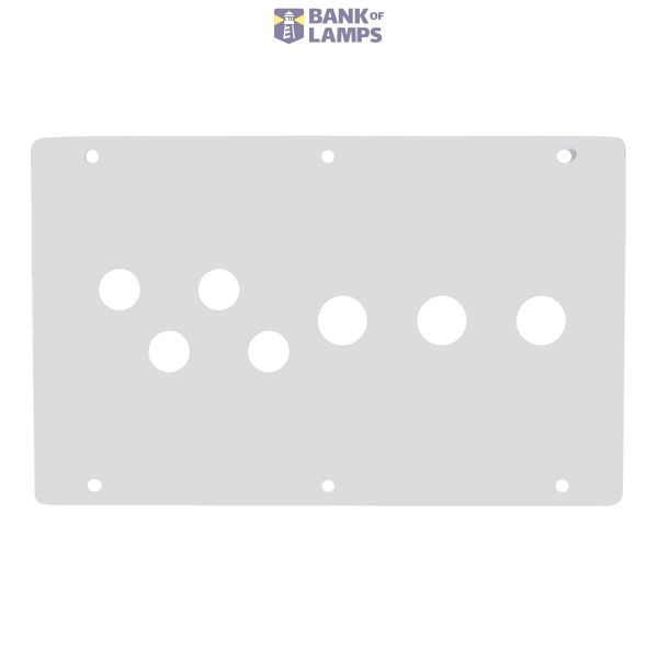 Cable entry gland plate WST with 4xM16, 3xM20 image 1