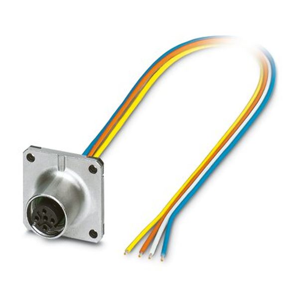 SACC-SQ-M12FSD-4CON-20/0,5 - Device connector front mounting image 3