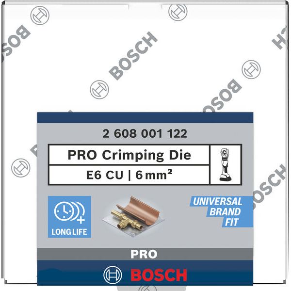 Crimping Dies E6 CU image 1