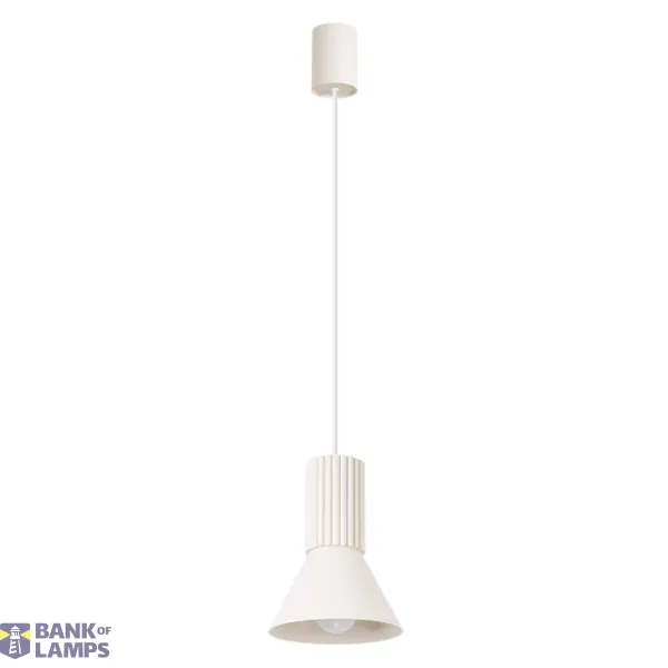 Pendant lamp ESTRIA 1 beige image 1