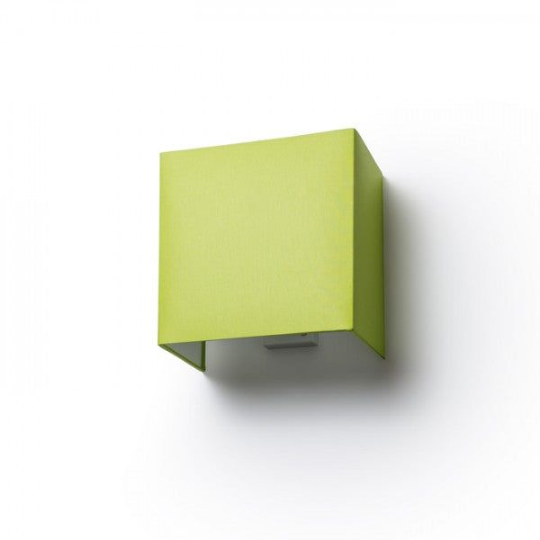 LOPE W 25/14 wall Chintz lime/white PVC 230V LED E27 15W image 1