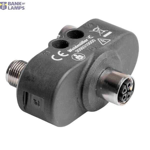 Sensor-actuator adaptor, Number of poles: 4, Coding: K-coded, 630 V image 1