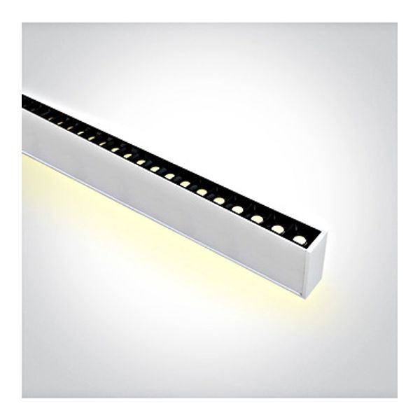 38150BU/W/V WHITE 48x SPOTS 40W 34ø UGR17 + UPLIGHT 20W 120ø image 1