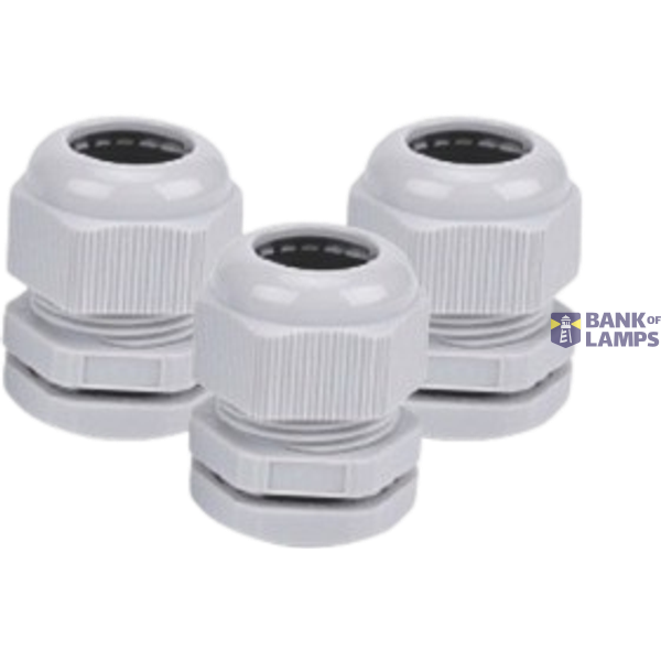 PA6 Cable Gland IP68 M25, Grey image 1
