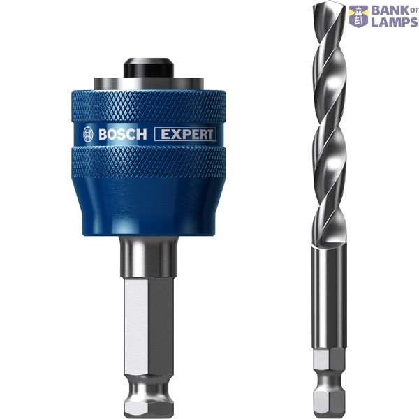 EXPERT Power Change Plus Hole Saw System Arbour 11 mm, HSS-G Drill 7.15 x 15 mm, 2-pc image 1