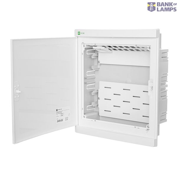 ELEGANT 2x12 multimedia flush-mounted switchgear image 5