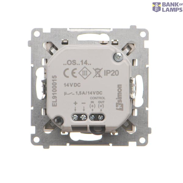 SOON ON SALE, Single shielded computer socket RJ45 category 6 with anti-dust cover, (module), Simon 24, IP20, cashmere image 2