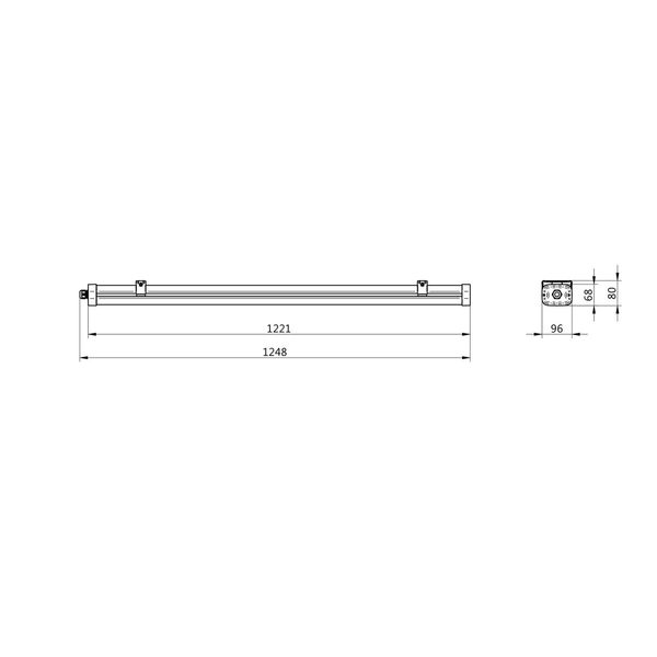 WT490C LED64S/840 PSD WB WA7 L1200 image 2
