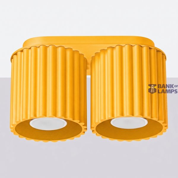 Ceiling lamp AURA 2 yellow GU10 image 2
