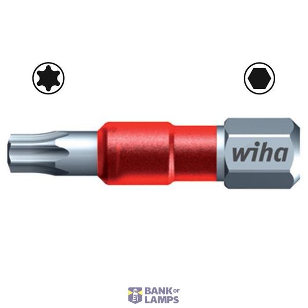 WIHA MaxxTor bit TORX C 6,3 7015 M9T T10x29 (1 stuks) image 2