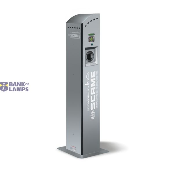 COLUMNS CB 2 SOCKETS WITH LOCK 3A 3,7kW image 1