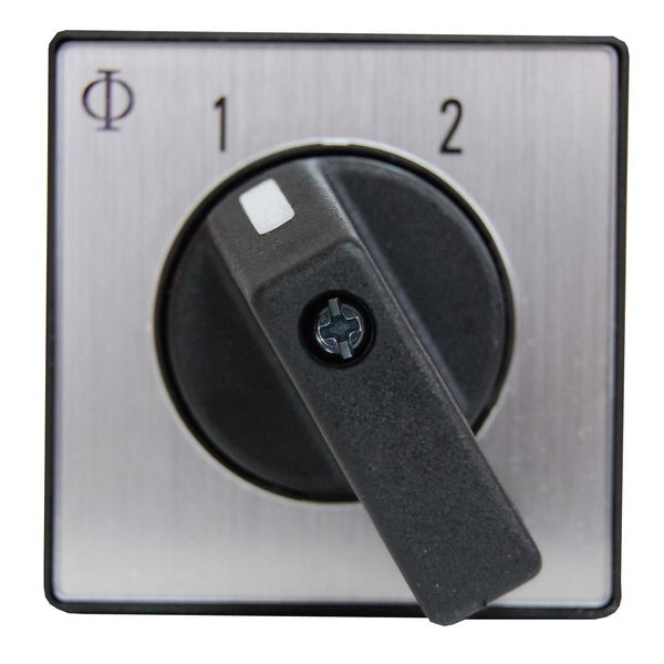 Changeover switch 2-pole 10A 1-2 image 1