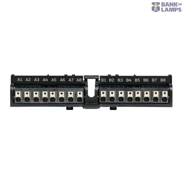 Push terminals - 4 way - grey - pack of 50 image 1