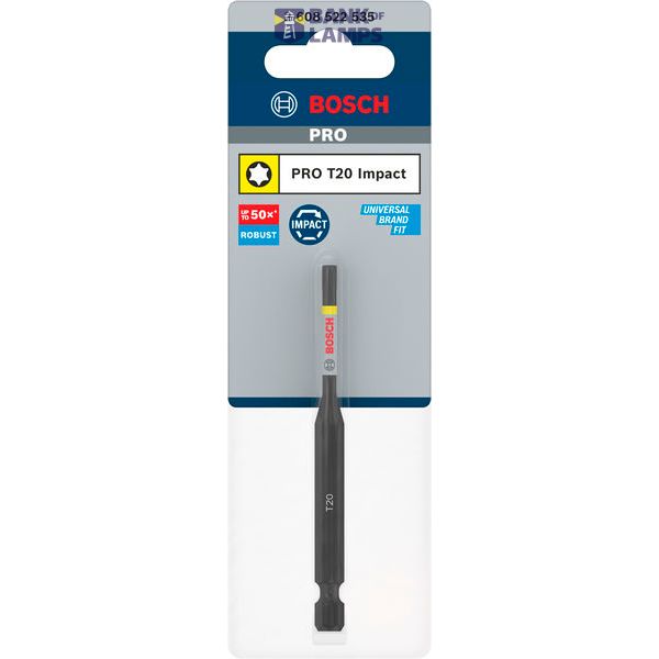 PRO Torx Impact Bit, T20, 90 mm image 2