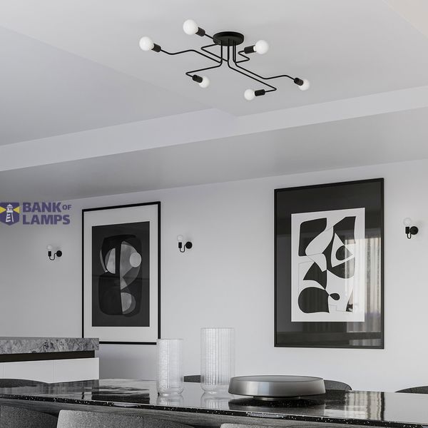 Chandelier VECTOR 8 black image 8