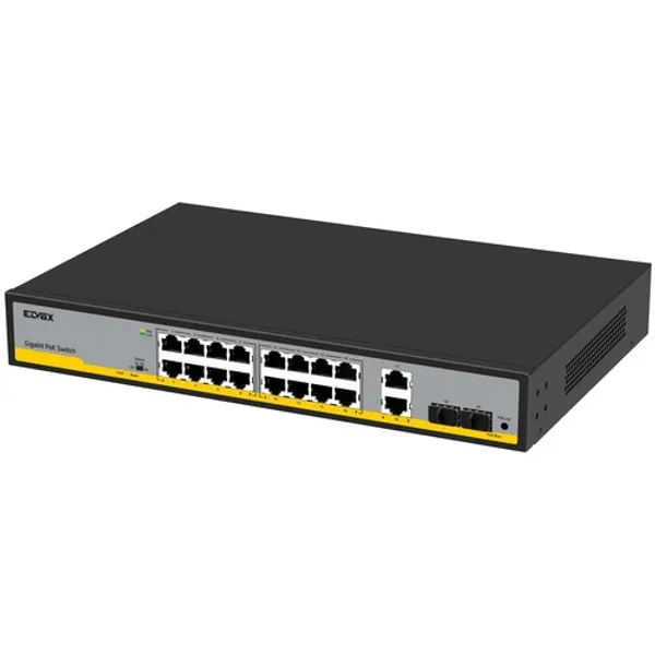 16-port Switch Gbit PoE at 2Uplink 2SFP image 1