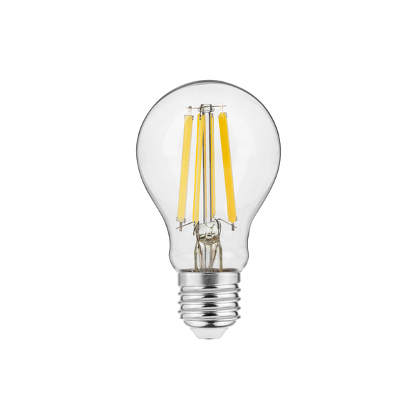 LED Bulb E27, A60, 11 W, 1500 lm, 2700K, AC180-250V, 360°, FILAMENT image 1