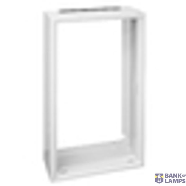 Wall-mounted frame 4A-12 without door and rear panel image 2