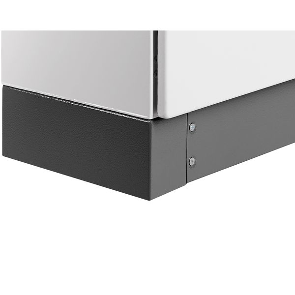 WSA Plinth side parts (pair) D=400 H=100mm image 1