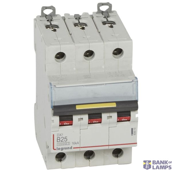 MCB DX3 3P B25 10000A/16kA image 2