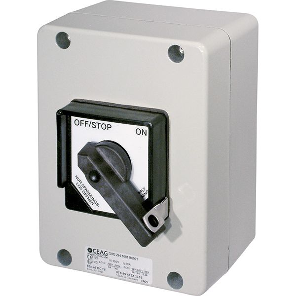 T0-1-8214/I1 Changeoverswitches, T0, 20 A, surface mounting, 1 contact unit(s), Contacts: 2, 45 °, momentary, With 0 (Off) position, with spring-return from both d image 367