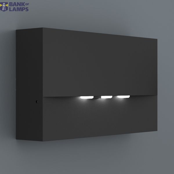 Emergency luminaire WAF anthracite 3x1W ERT-LED 3h 230V AC image 4