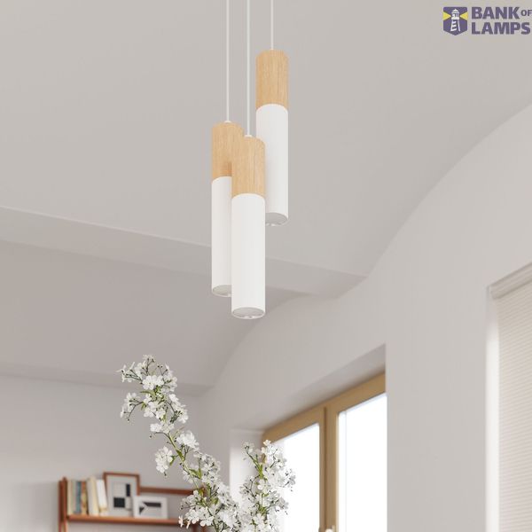 HANGING LAMP PABLO 2 WHITE GU10 2X40W IP20 image 7