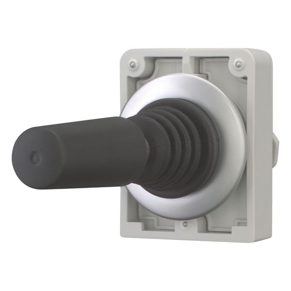 Joystick, Flat Front (drilling dimensions 30.5 mm), vertically momentary, with metal shaft, 2 positions, Metal bezel image 12