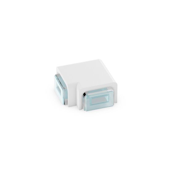 Connector, electric L 33 B 33 H 14 colour: white image 1