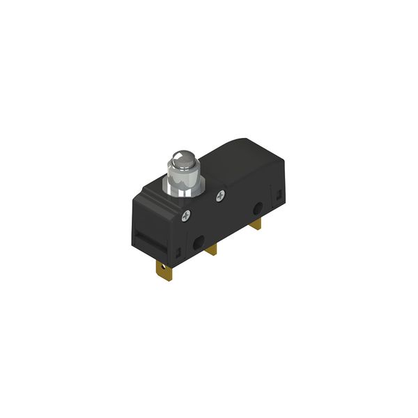 Microswitch with threaded plunger image 1