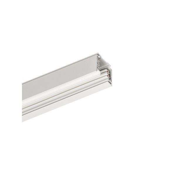 EUTRAC 3m 3-circuit track white 230V image 1